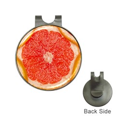 Grapefruit-fruit-background-food Hat Clips With Golf Markers