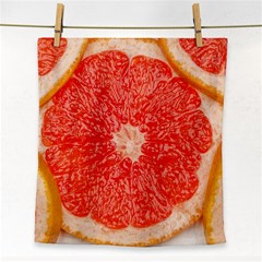 Grapefruit-fruit-background-food Face Towel by Maspions