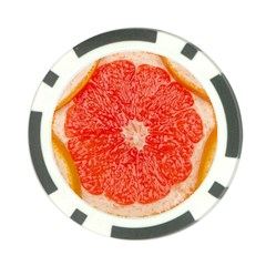 Grapefruit-fruit-background-food Poker Chip Card Guard (10 Pack)