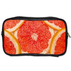 Grapefruit-fruit-background-food Toiletries Bag (one Side)