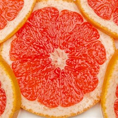 Grapefruit-fruit-background-food Play Mat (square)