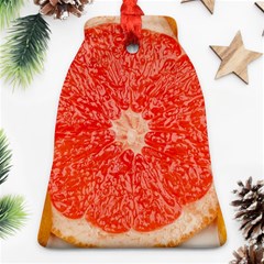 Grapefruit-fruit-background-food Ornament (bell)