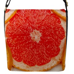 Grapefruit-fruit-background-food Flap Closure Messenger Bag (s)