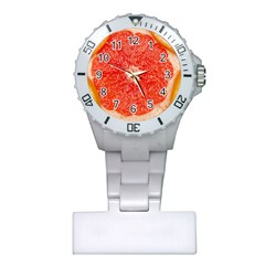 Grapefruit-fruit-background-food Plastic Nurses Watch