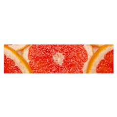 Grapefruit-fruit-background-food Oblong Satin Scarf (16  X 60 )