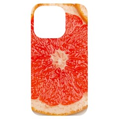 Grapefruit-fruit-background-food Iphone 14 Pro Black Uv Print Case