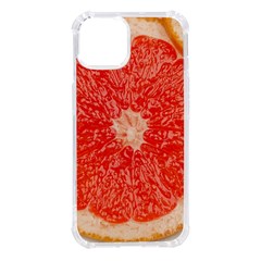 Grapefruit-fruit-background-food Iphone 14 Tpu Uv Print Case by Maspions