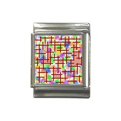 Pattern-repetition-bars-colors Italian Charm (13mm)