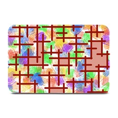 Pattern-repetition-bars-colors Plate Mats