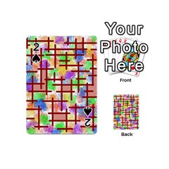 Pattern-repetition-bars-colors Playing Cards 54 Designs (mini)