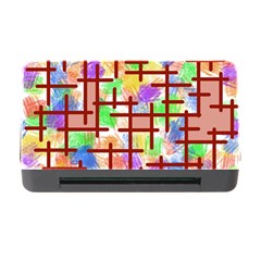 Pattern-repetition-bars-colors Memory Card Reader With Cf