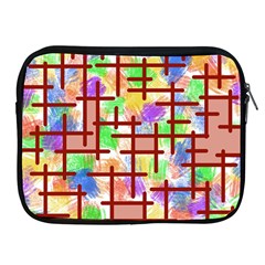 Pattern-repetition-bars-colors Apple Ipad 2/3/4 Zipper Cases