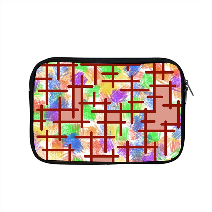 Pattern-repetition-bars-colors Apple MacBook Pro 15  Zipper Case