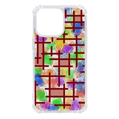 Pattern-repetition-bars-colors Iphone 13 Pro Tpu Uv Print Case