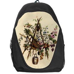 Vintage-antique-plate-china Backpack Bag