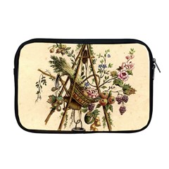 Vintage-antique-plate-china Apple Macbook Pro 17  Zipper Case by Maspions