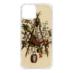 Vintage-antique-plate-china Iphone 14 Tpu Uv Print Case by Maspions