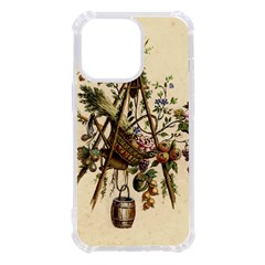 Vintage-antique-plate-china Iphone 13 Pro Tpu Uv Print Case