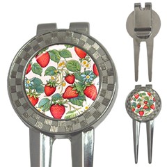 Strawberry-fruits 3-in-1 Golf Divots by Maspions