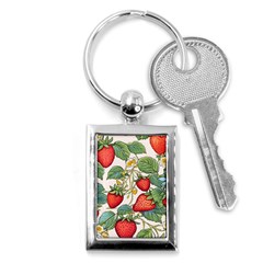 Strawberry-fruits Key Chain (rectangle)