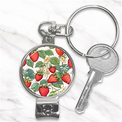 Strawberry-fruits Nail Clippers Key Chain