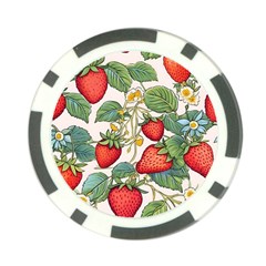 Strawberry-fruits Poker Chip Card Guard