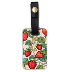 Strawberry-fruits Luggage Tag (one Side)