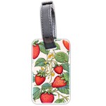 Strawberry-fruits Luggage Tag (two sides) Back