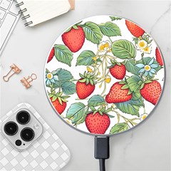 Strawberry-fruits Wireless Fast Charger(white)