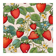 Strawberry-fruits Banner And Sign 3  X 3 