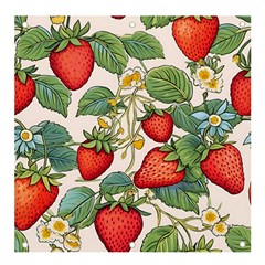 Strawberry-fruits Banner And Sign 4  X 4 