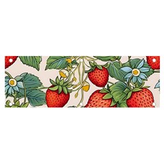 Strawberry-fruits Banner And Sign 6  X 2 