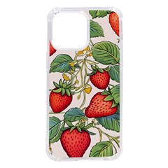 Strawberry-fruits Iphone 14 Pro Max Tpu Uv Print Case by Maspions