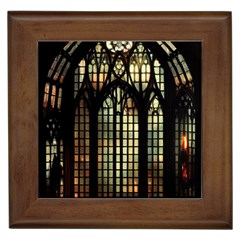 Stained Glass Window Gothic Framed Tile by Maspions