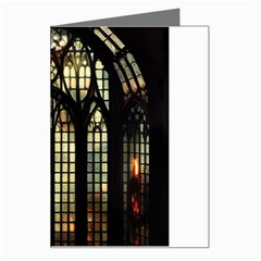 Stained Glass Window Gothic Greeting Card