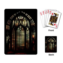 Stained Glass Window Gothic Playing Cards Single Design (rectangle)