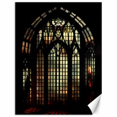 Stained Glass Window Gothic Canvas 12  X 16 