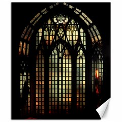 Stained Glass Window Gothic Canvas 20  X 24  by Maspions