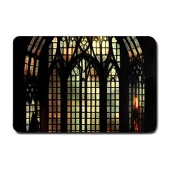 Stained Glass Window Gothic Small Doormat