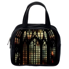 Stained Glass Window Gothic Classic Handbag (one Side)