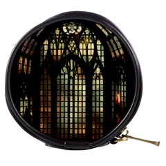 Stained Glass Window Gothic Mini Makeup Bag