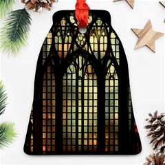 Stained Glass Window Gothic Bell Ornament (two Sides)