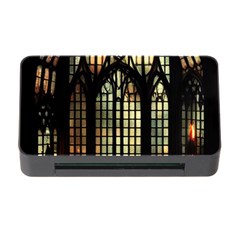 Stained Glass Window Gothic Memory Card Reader With Cf by Maspions