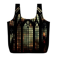 Stained Glass Window Gothic Full Print Recycle Bag (l)