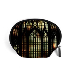 Stained Glass Window Gothic Accessory Pouch (small)