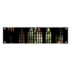 Stained Glass Window Gothic Banner And Sign 4  X 1  by Maspions