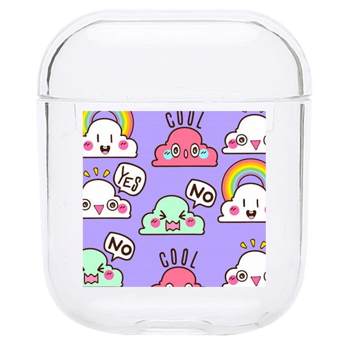 Cloud Seamless Pattern Hard PC AirPods 1/2 Case