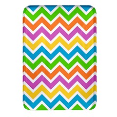 Chevron Pattern Design Texture Rectangular Glass Fridge Magnet (4 Pack) by Apen