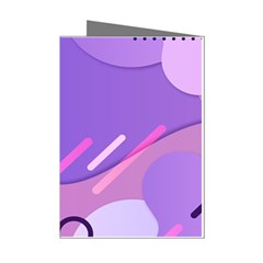 Colorful Labstract Wallpaper Theme Mini Greeting Cards (pkg Of 8) by Apen