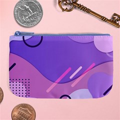 Colorful Labstract Wallpaper Theme Large Coin Purse by Apen